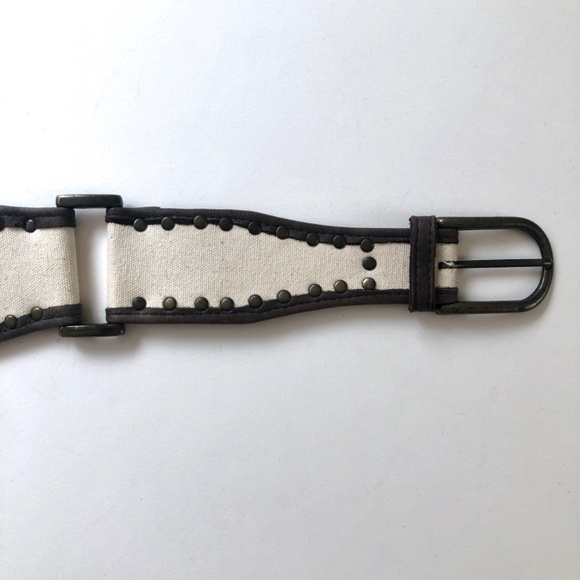 NEW! Canvas & Leather Belt by Cynthia Vincent Twelfth Street main image 7